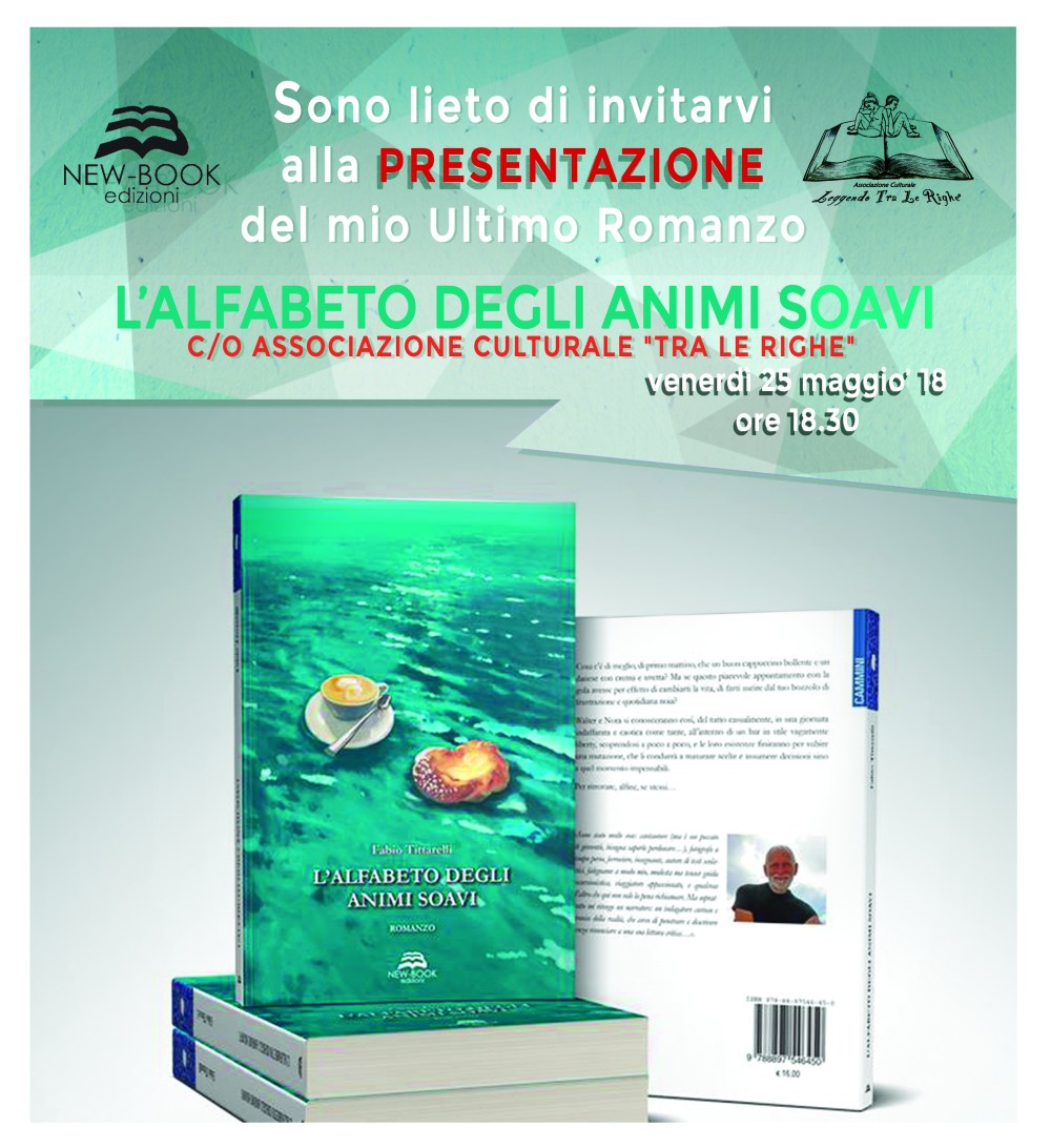 presentazione libro 25 maggio - l'alfabeto degli animi soavi